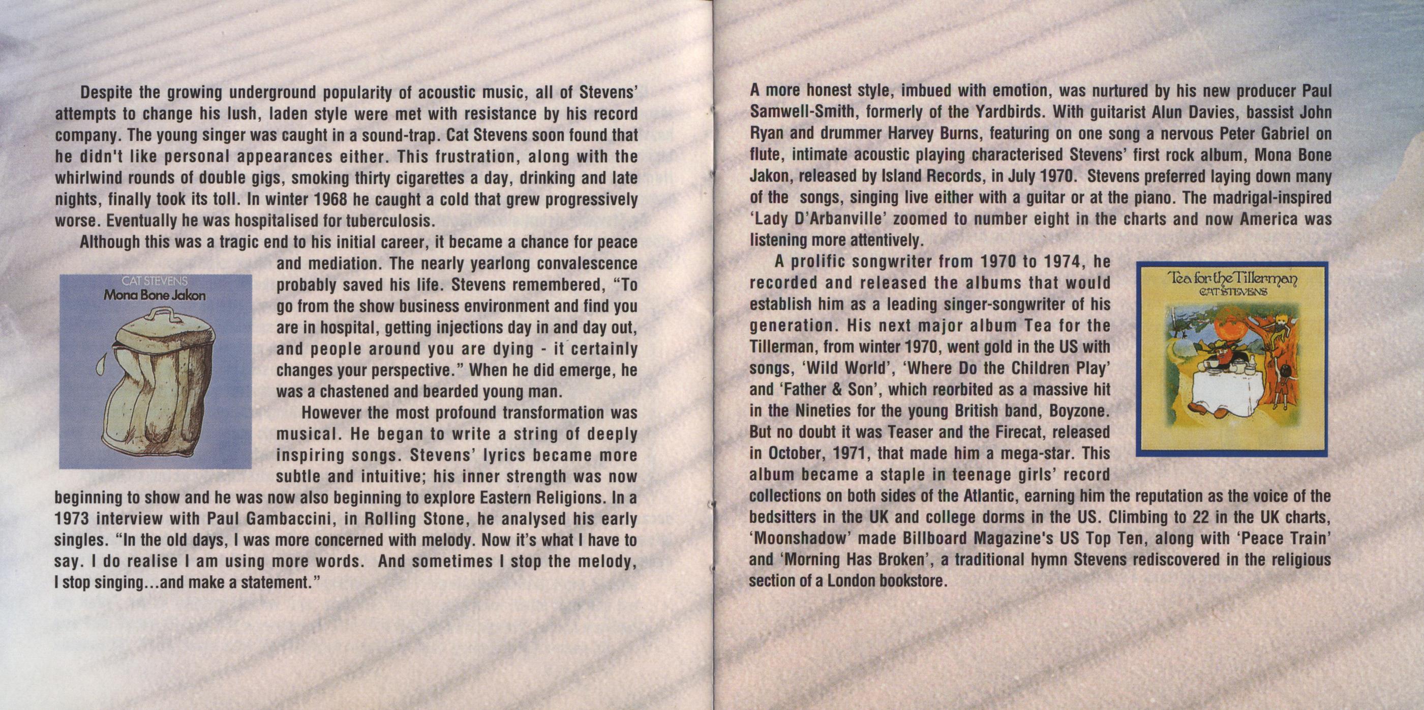 Cat Stevens  Remember; The Ultimate Collection : Booklet 3